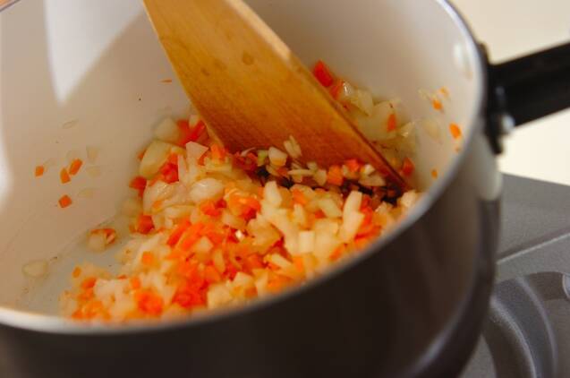 アサリのミネストローネの作り方の手順5