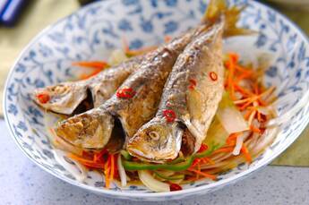 小アジの南蛮漬け