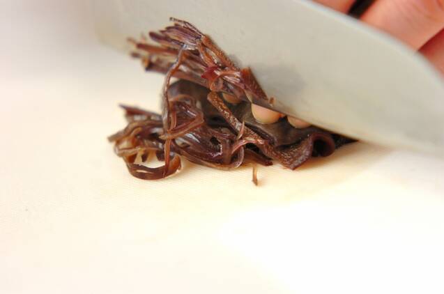 おからとキクラゲの煮物の作り方の手順1