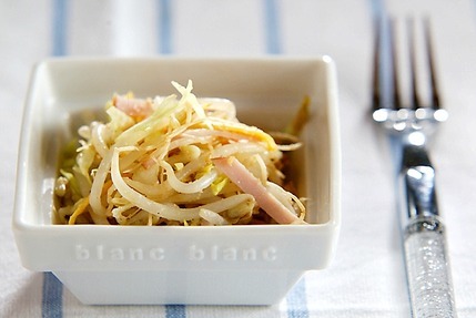 モヤシとハムのサラダ