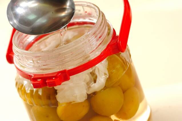 甘酸っぱさが絶品！青梅の甘露煮の作り方の手順7