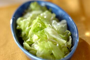 レタスのナムルサラダ