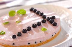 ブルーベリーレアチーズケーキ