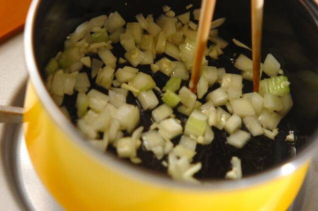 モロッコ風ヒヨコ豆のスープの作り方の手順3
