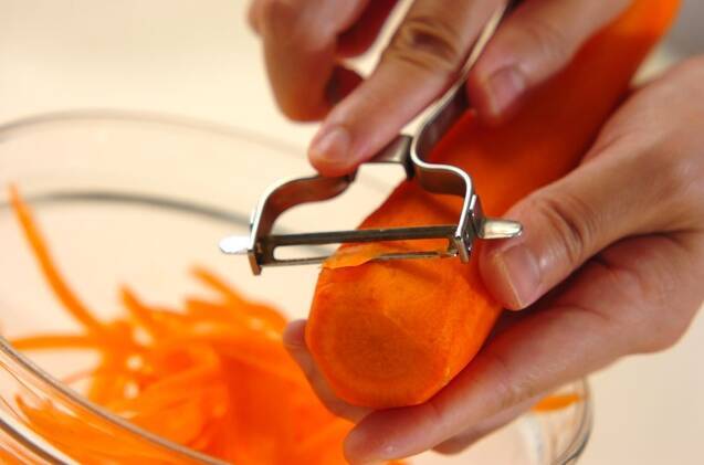 キャロットラぺの作り方の手順1