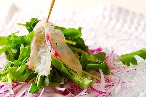 鯛のカルパッチョの作り方の手順7