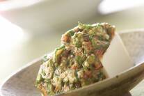 冷奴・オクラソース