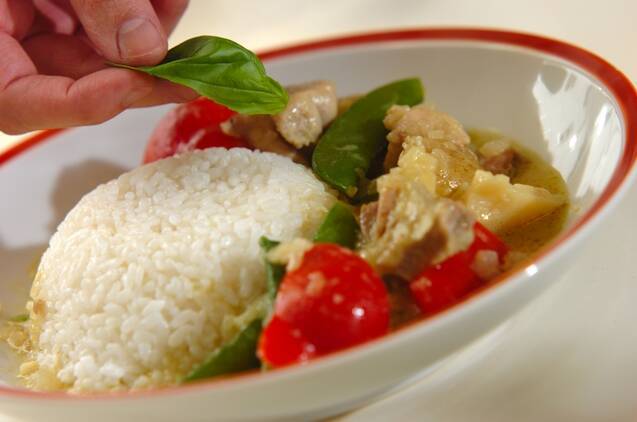 実は簡単！本格グリーンカレーの作り方の手順9