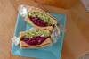 ブロッコリーのタルタルサラダ風サンドイッチ