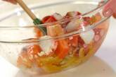 タコとトマトのサラダの作り方2