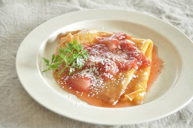 クレープのジャム煮（クレープシュゼット）