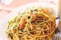 大葉のパスタ