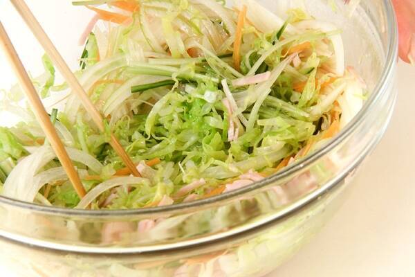 中華春雨サラダの作り方の手順5