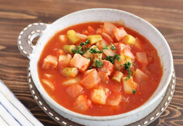 春野菜の極上ミネストローネ　by もあいかすみさん