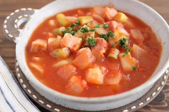 春野菜の極上ミネストローネ　by もあいかすみさんの作り方の手順4