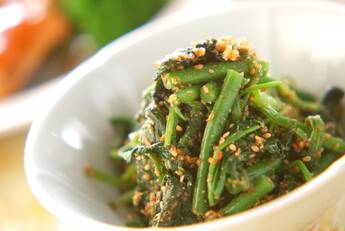 ほうれん草のゴマ和え