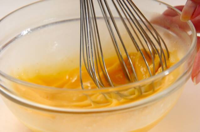 簡単朝ごはん！豆腐パンケーキとレンジで時短卵料理 by金丸 利恵さんの作り方の手順3