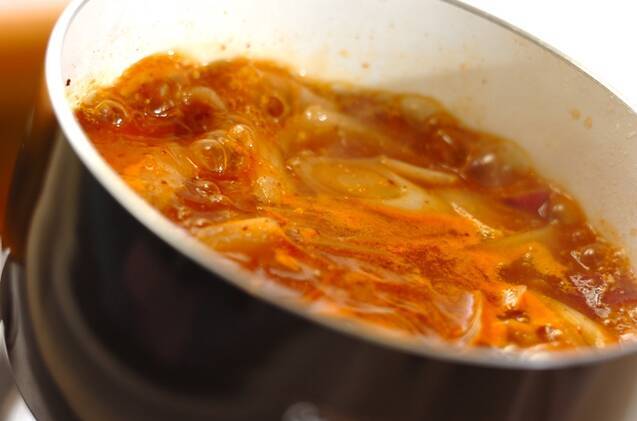 サツマイモの韓国風肉じゃが（タットリタン）by 保田美幸さんの作り方の手順8