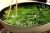 小松菜のゴマ和えの作り方の手順2
