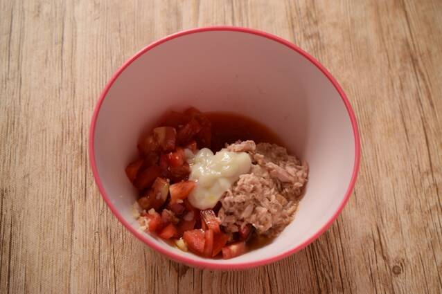ダイエットに！ズッキーニのパスタ 冷製ツナトマトソース by 金丸利恵さんの作り方の手順2