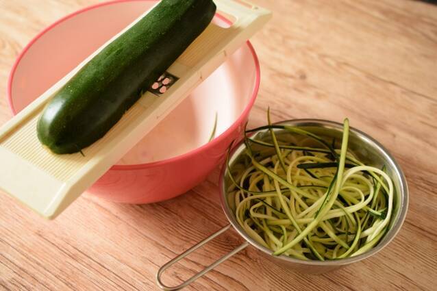 ダイエットに！ズッキーニのパスタ 冷製ツナトマトソース by 金丸利恵さんの作り方の手順3