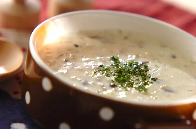 キノコのポタージュスープ レシピ 作り方 E レシピ 料理のプロが作る簡単レシピ