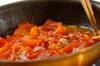 トマトとベーコンのスパゲティーの作り方の手順3