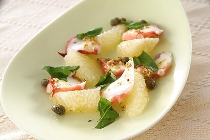 タコのカルパッチョ