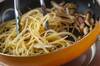 色々キノコのパスタの作り方の手順7