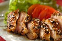 鶏肉のゴマみそ焼き