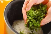 プロ直伝！大根の葉のご飯 by 森岡 恵さんの作り方1