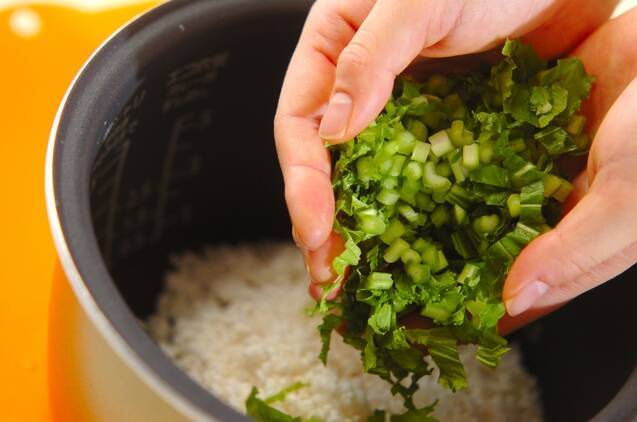 プロ直伝！大根の葉のご飯 by 森岡 恵さんの作り方の手順4