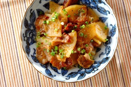 冬瓜で作る豚バラのみそ炒め 下処理の基本からby山下 和美さん