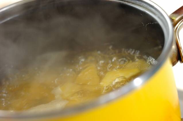 サツマイモのシナモンバター和えの作り方の手順2