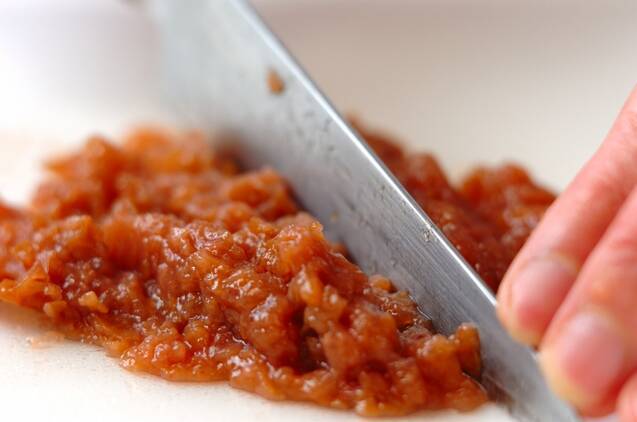 梅おろし豆腐ステーキの作り方の手順2