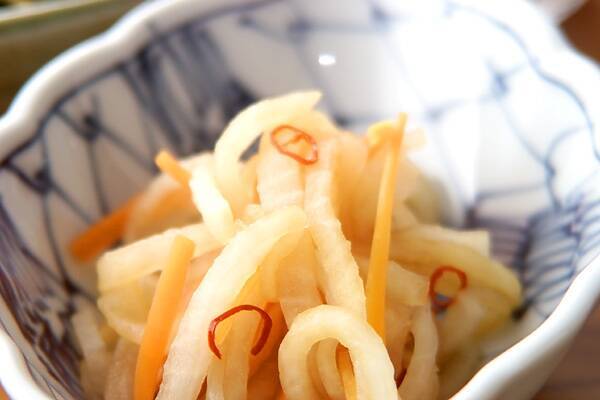 大根とニンジンのなます