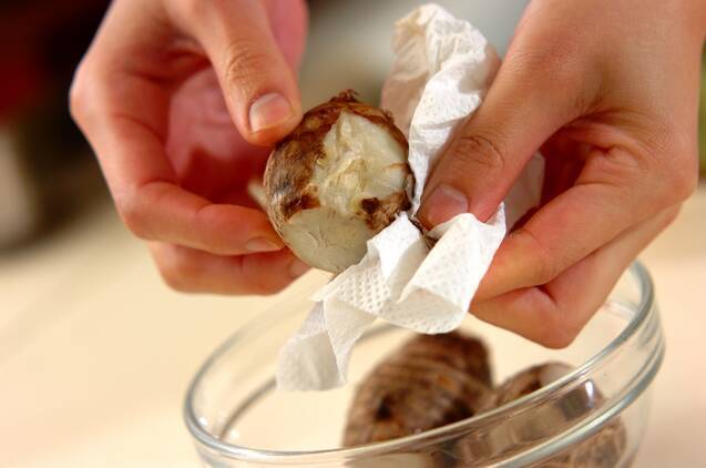 麻婆里芋の作り方の手順1