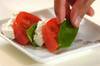 水きりヨーグルトのカプレーゼの作り方の手順3