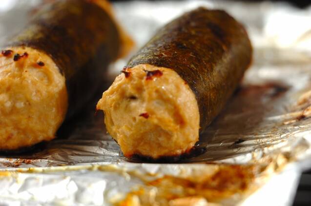 鶏肉の磯辺巻きの作り方の手順4