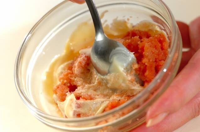 フライドポテト・明太子ディップの作り方の手順3