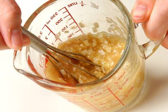 揚げ鶏・ネギソース（油淋鶏風）の作り方の手順4