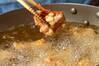 揚げ鶏・ネギソース（油淋鶏風）の作り方の手順5