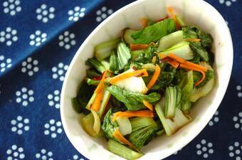 チンゲンサイの浅漬け