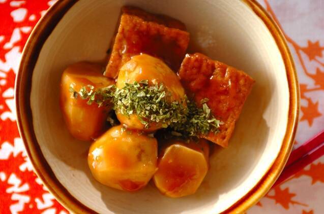 夕飯にもおつまみにも！厚揚げと里芋のあんかけ by 池田 絵美さん