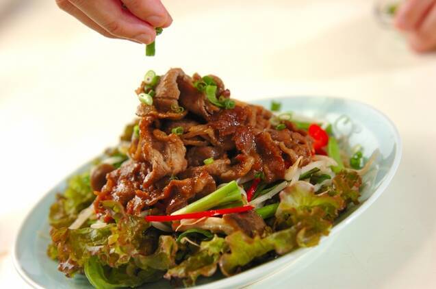 ラムと野菜の炒め物の作り方の手順9