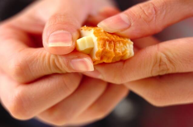 甘辛チーズちくわの作り方の手順1