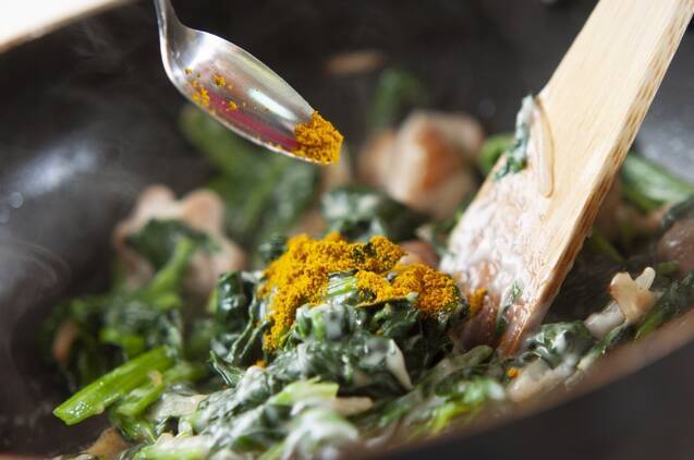 ホウレン草のグラタンの作り方の手順8