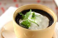 黒ゴマの豆乳プリン