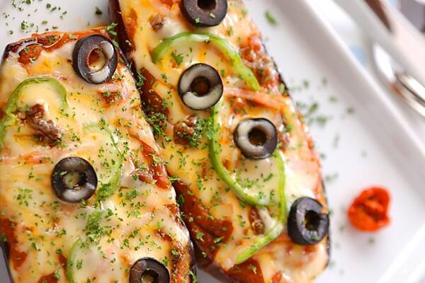 ナスのチーズ焼き