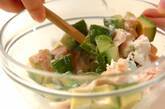 サラダチキンを簡単アレンジ！5分で完成 ヨーグルト和え by山下 和美さんの作り方2